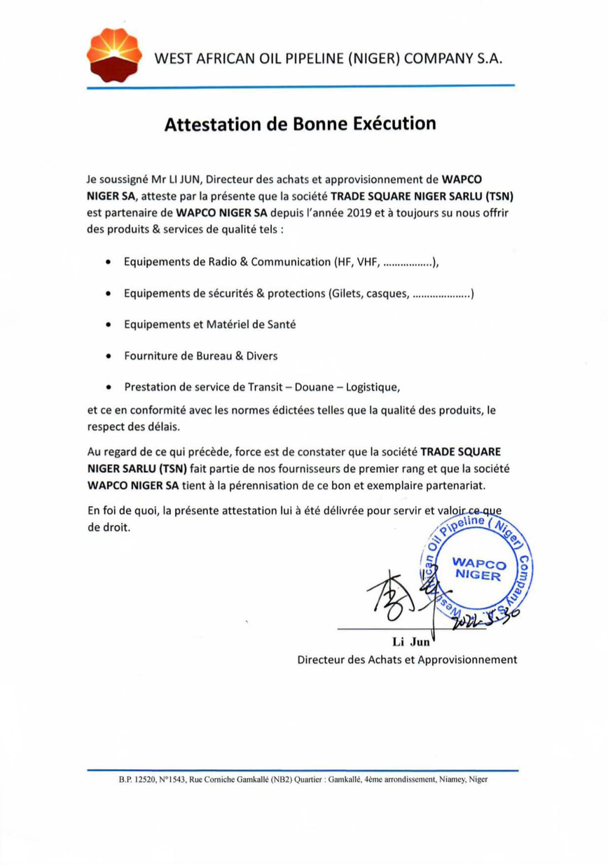 WAPCO TSN